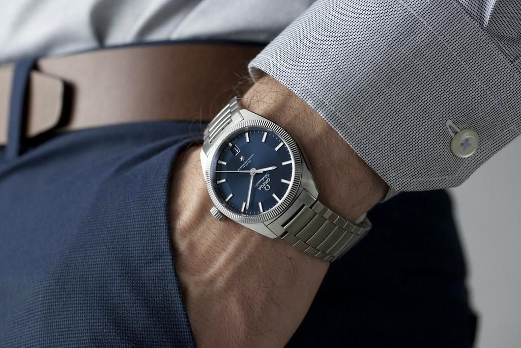 Omega Constellation Globemaster Blue Dial 39 mm Automatic Watch For Men - 3
