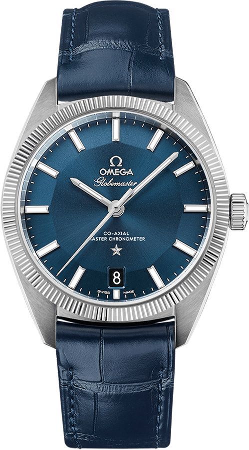 Omega Globemaster 39 mm Watch in Blue Dial For Men - 1