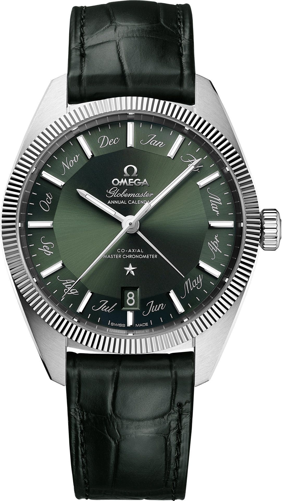 Omega Constellation Globemaster Green Dial 41 mm Automatic Watch For Men - 1