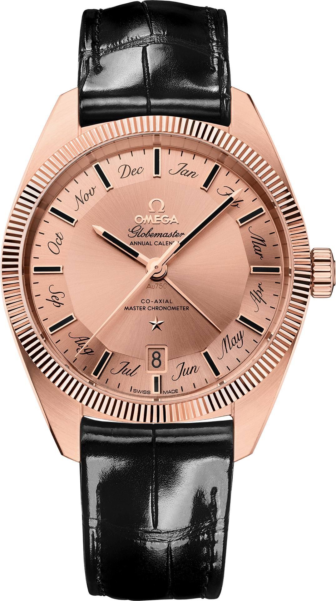 Omega Constellation Globemaster Pink Dial 41 mm Automatic Watch For Men - 1