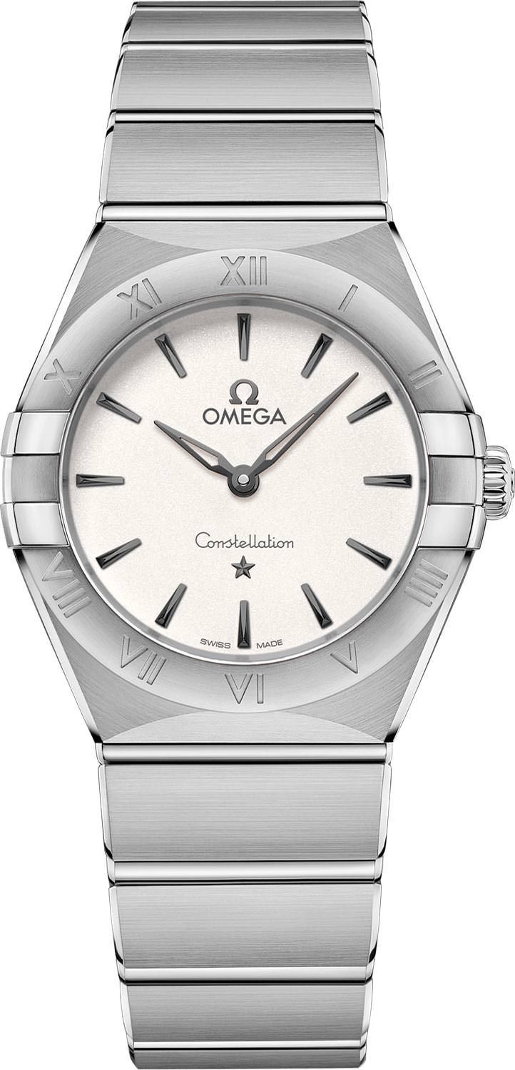 Omega Constellation 28 mm Watch in White Dial For Women - 1