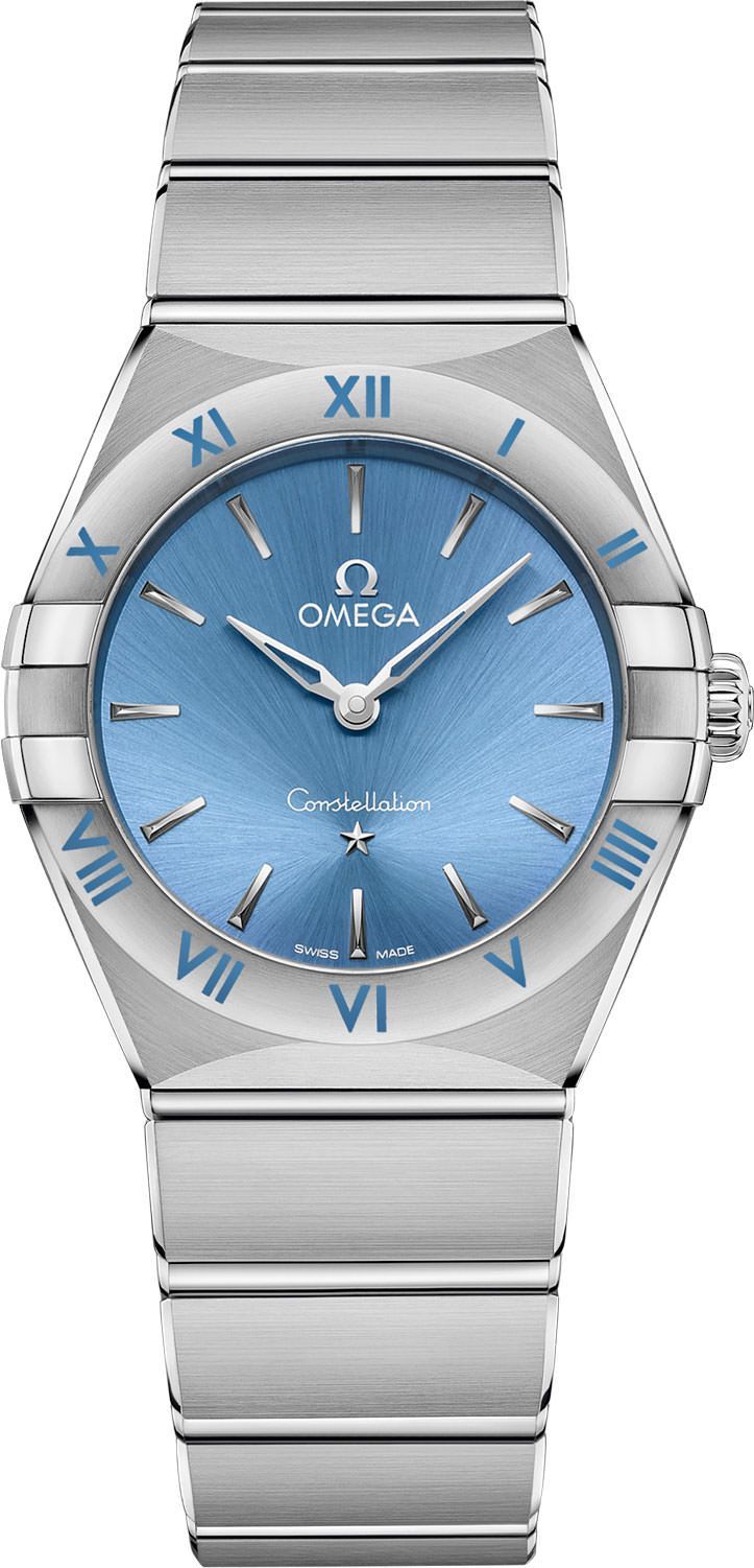 Omega Constellation Constellation Blue Dial 28 mm Quartz Watch For Women - 1