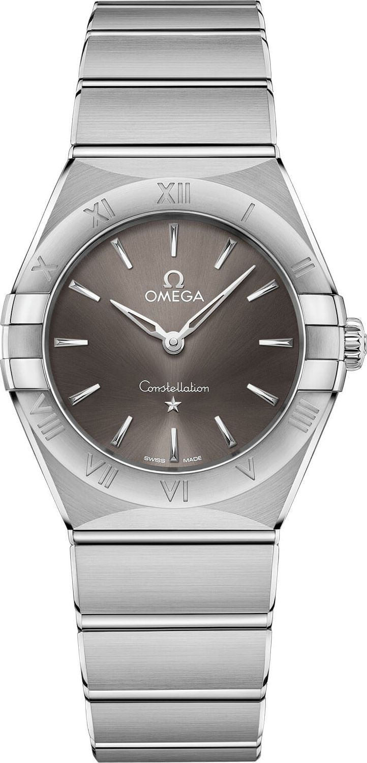 Omega Constellation Constellation Grey Dial 28 mm Quartz Watch For Women - 1