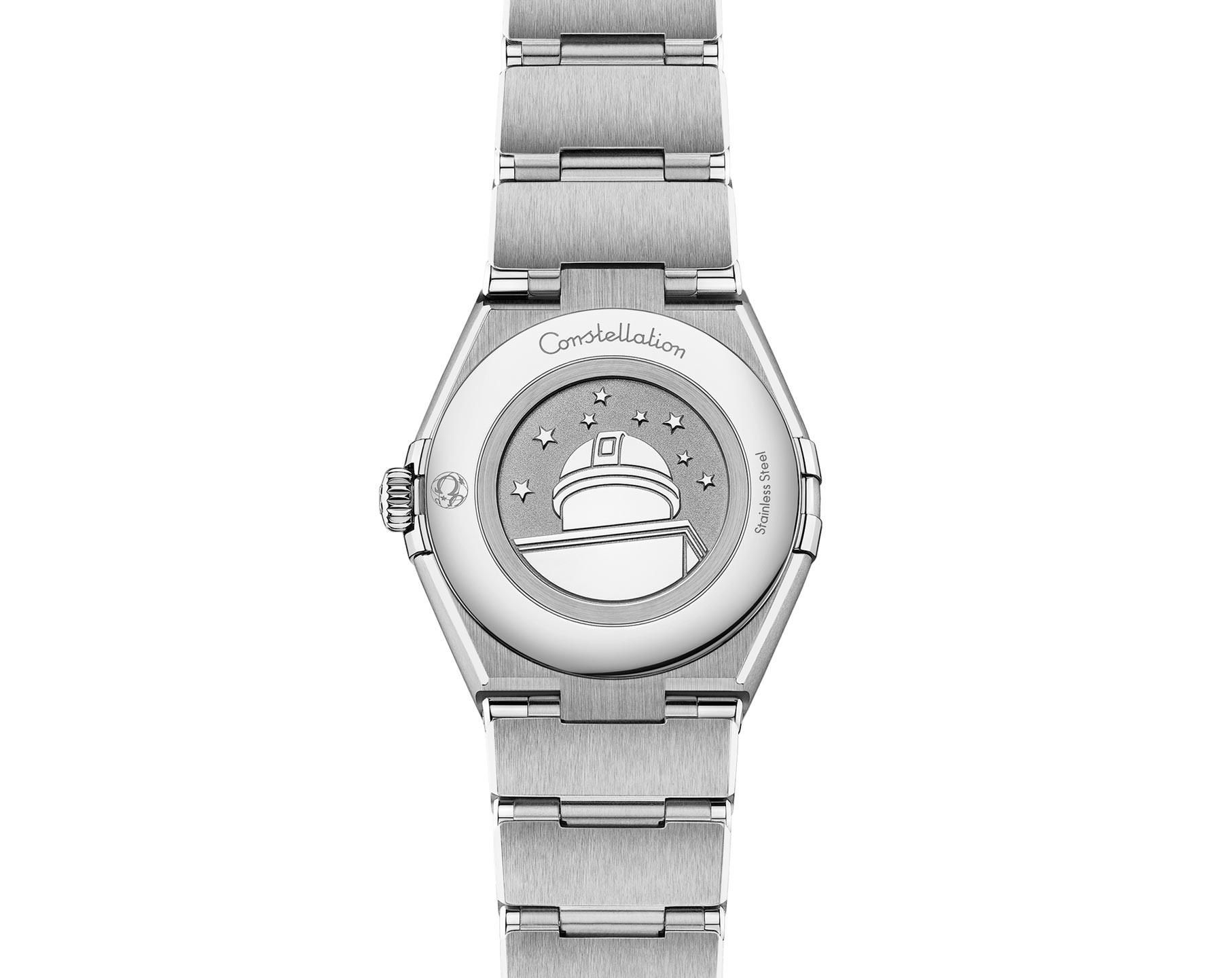 Omega Constellation 28 mm Watch in Silver Dial For Women - 2