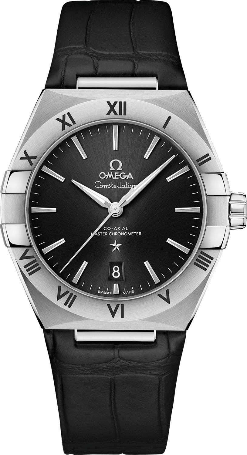 Omega Constellation 39 mm Watch in Black Dial