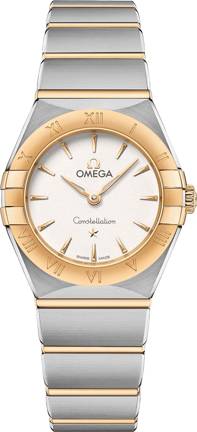 Omega Constellation 25 mm Watch in White Dial