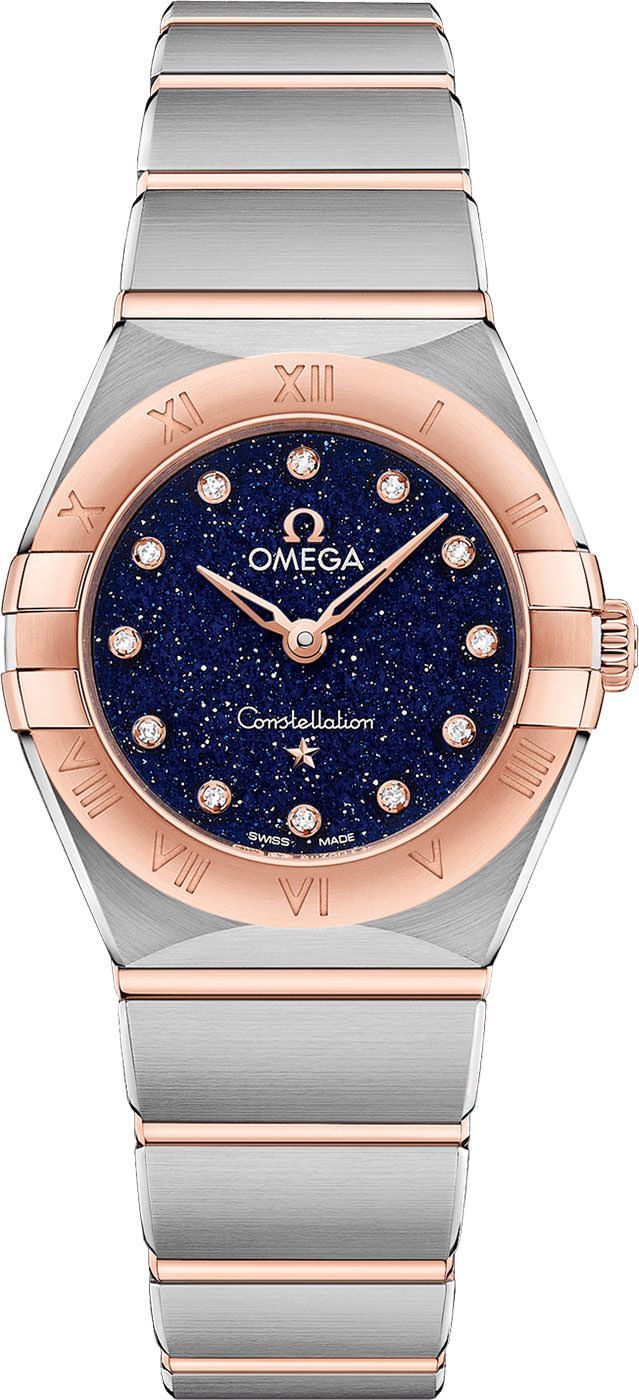 Omega Constellation 25 mm Watch in Blue Dial For Women - 1