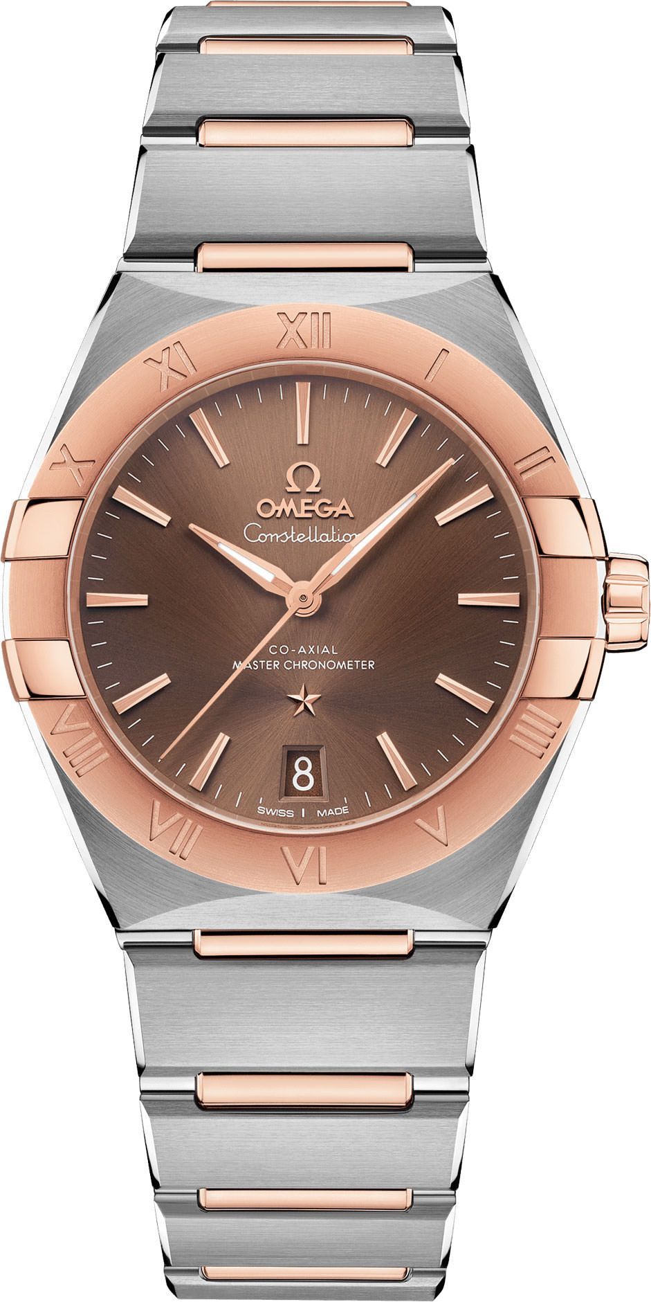 Omega Constellation Constellation Brown Dial 36 mm Automatic Watch For Men - 1