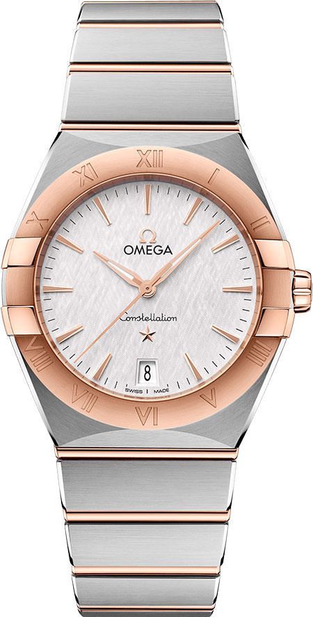 Omega Constellation Constellation Silver Dial 36 mm Quartz Watch For Men - 1