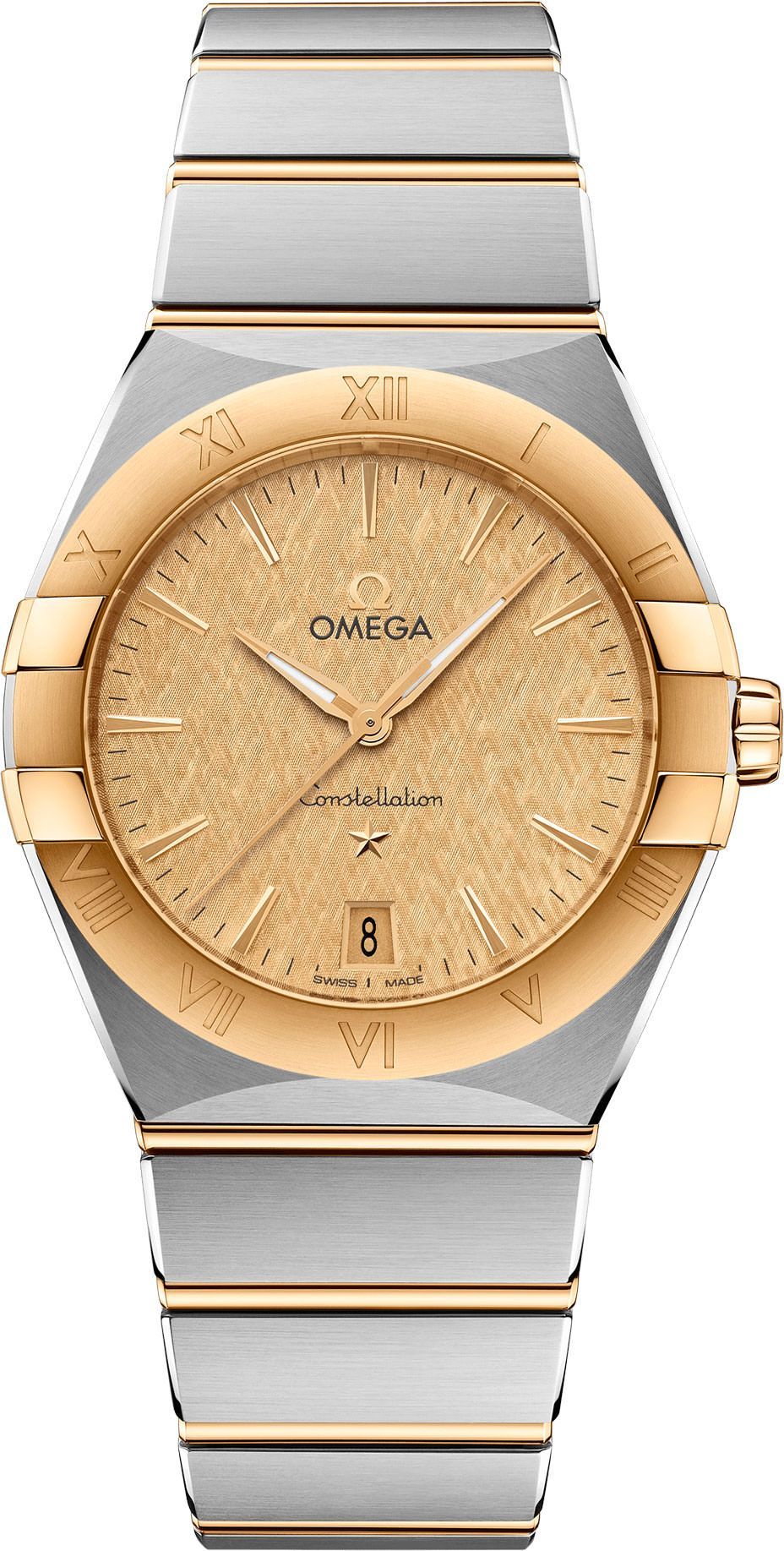 Omega Constellation Constellation Yellow Dial 36 mm Quartz Watch For Men - 1