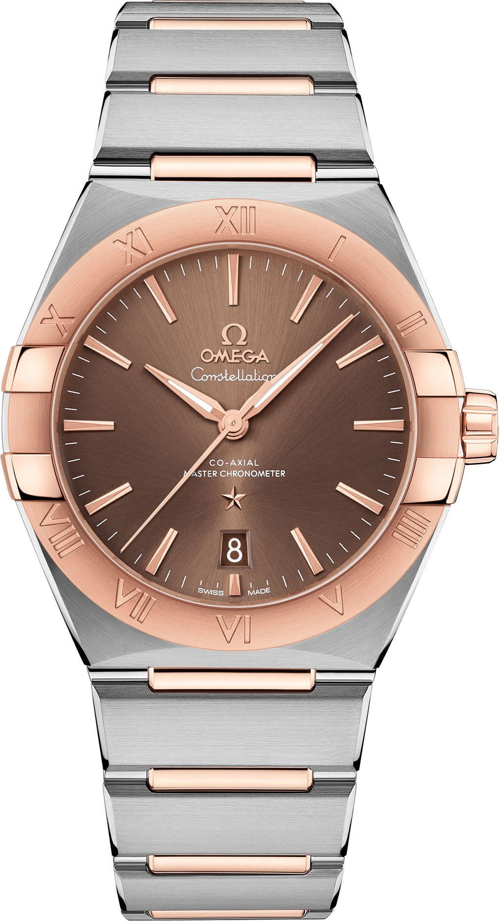 Omega Constellation Constellation Brown Dial 39 mm Automatic Watch For Men - 1