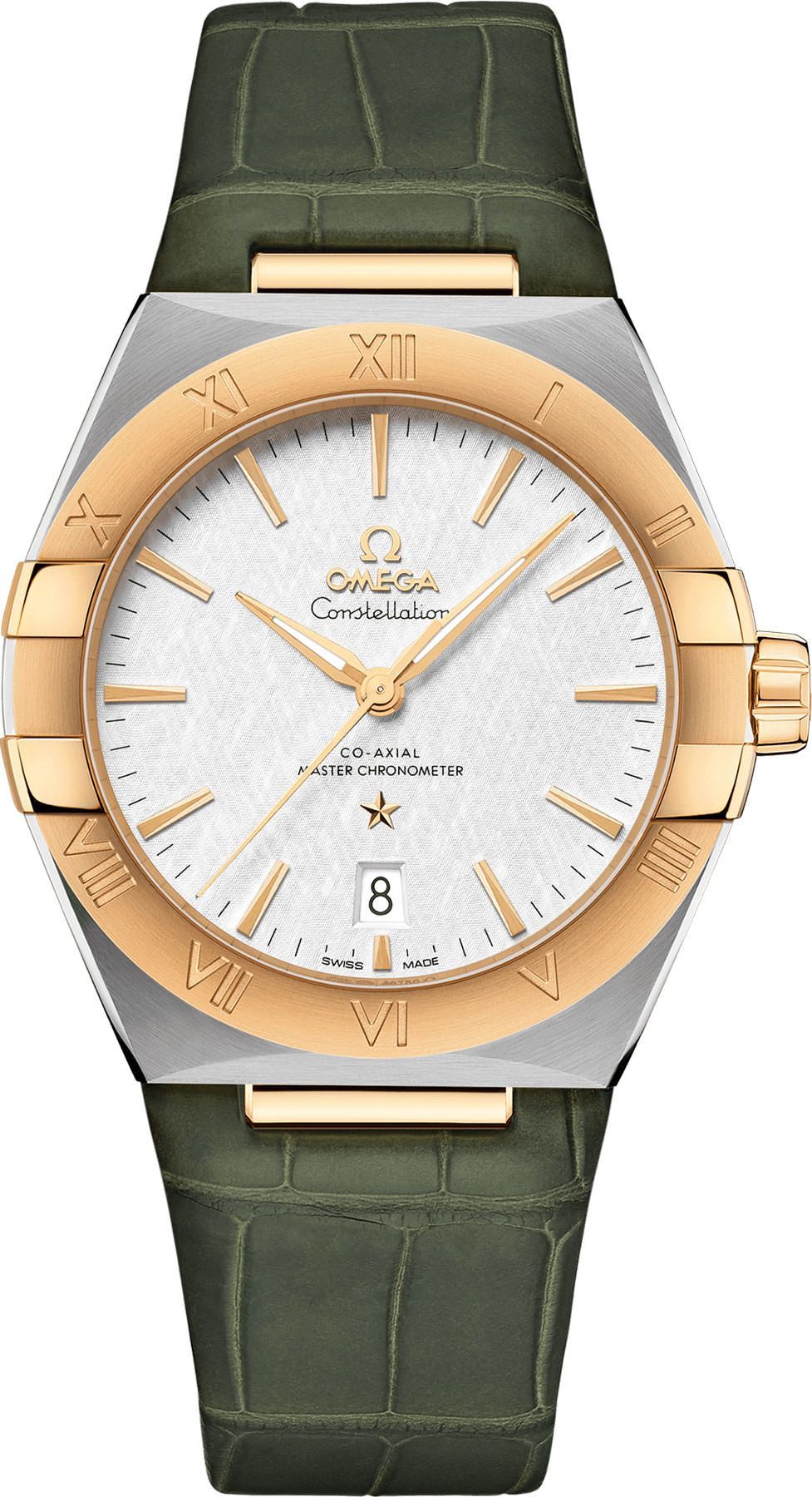 Omega Constellation 39 mm Watch in Silver Dial For Men - 1
