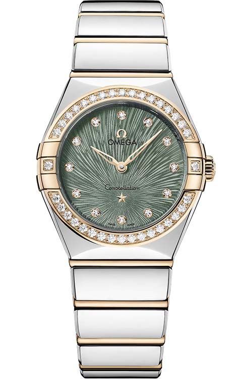 OMEGA Constellation - 33 mm, Stainless Steel, Yellow Gold