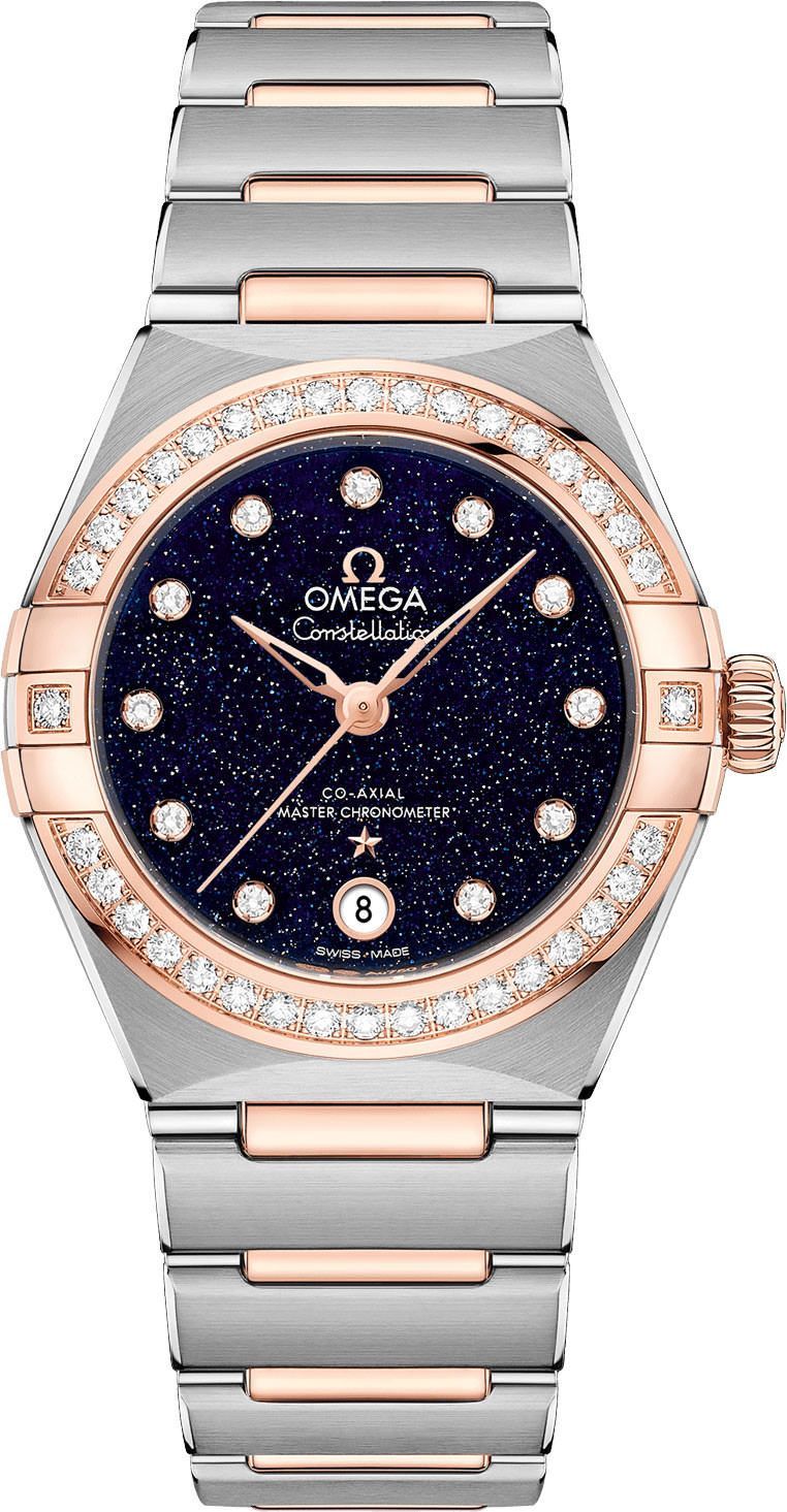 Omega Constellation Constellation Blue Dial 29 mm Automatic Watch For Women - 1