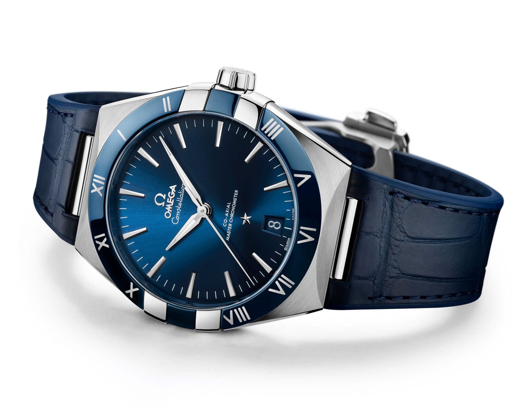 Omega Constellation Constellation Blue Dial 41 mm Automatic Watch For Men - 5