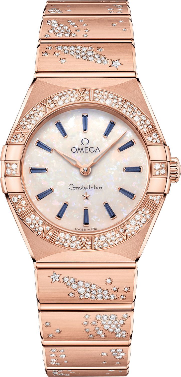 Omega Constellation Constellation White Dial 28 mm Quartz Watch For Women - 1
