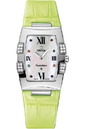 Omega Constellation  MOP Dial 25x32 mm Quartz Watch For Women - 1