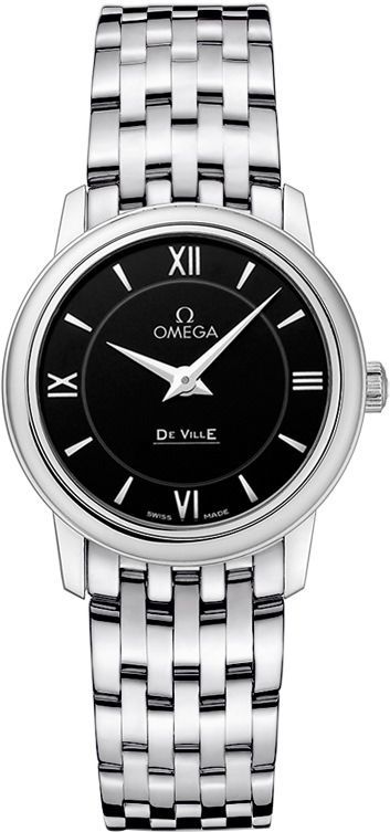 Omega Prestige 27.4 mm Watch in Black Dial For Women - 1