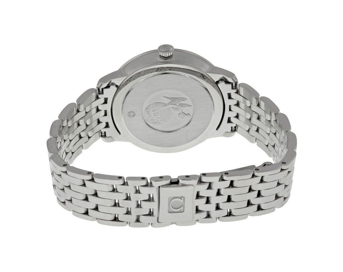 Omega De Ville Prestige Silver Dial 32.7 mm Quartz Watch For Women - 3