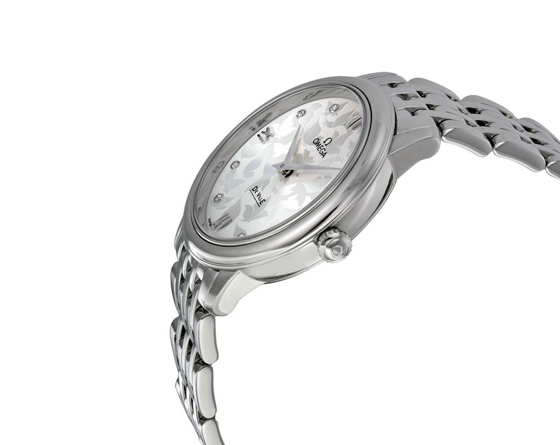Omega De Ville Prestige Silver Dial 32.7 mm Quartz Watch For Women - 2