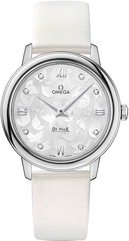 Omega  32.7 mm Watch in Silver Dial For Women - 1