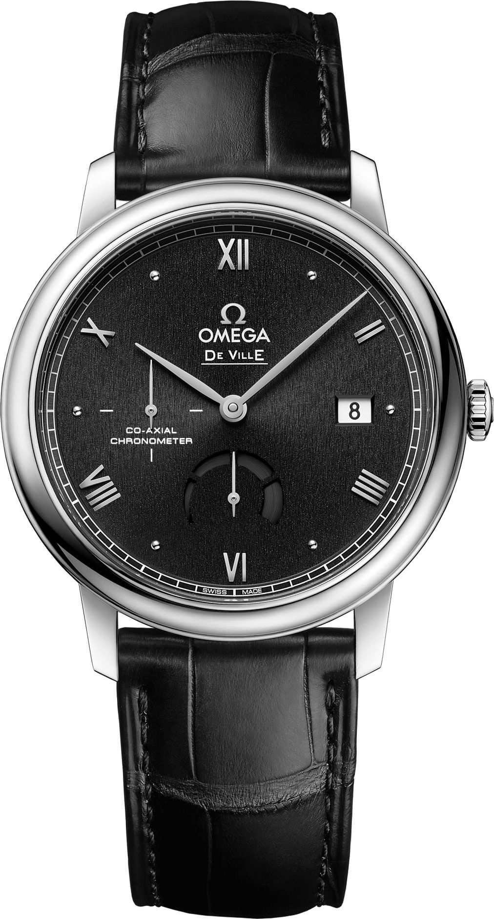 Omega De Ville Prestige Black Dial 38.5 mm Automatic Watch For Men - 1