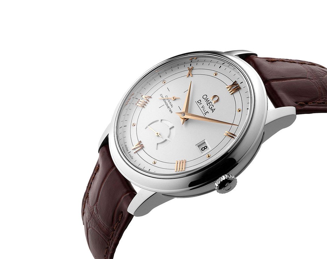 Omega Prestige 39.5 mm Watch in Silver Dial For Men - 4