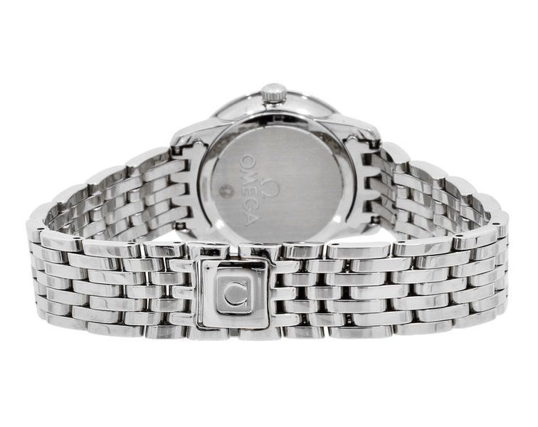 Omega De Ville Prestige Silver Dial 24.4 mm Quartz Watch For Women - 4