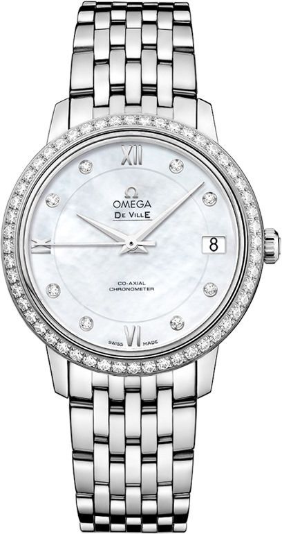 Omega De Ville Prestige MOP Dial 32.7 mm Automatic Watch For Women - 1