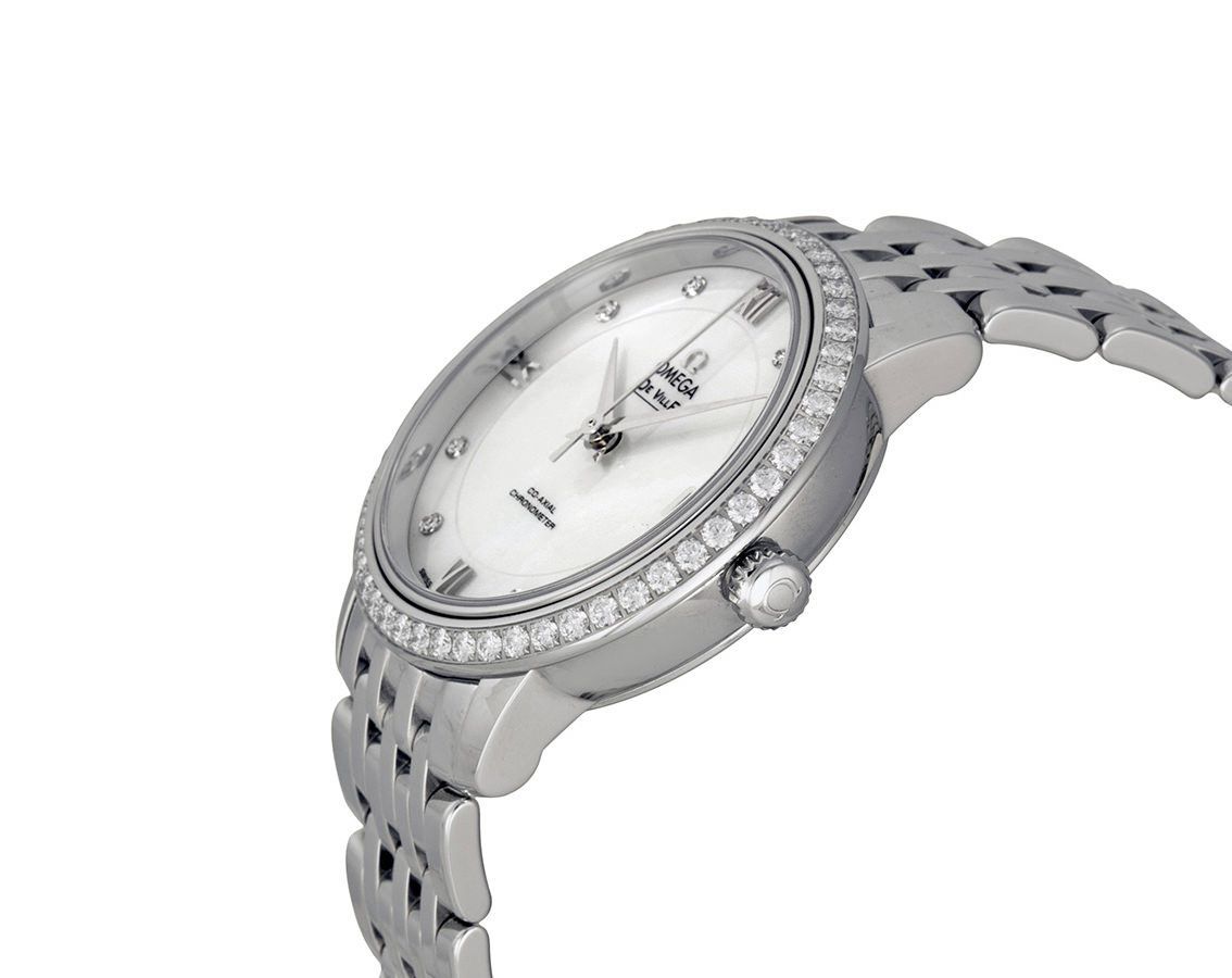 Omega Prestige 32.7 mm Watch in MOP Dial For Women - 3