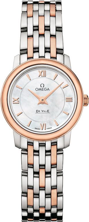 Omega Prestige 24.4 mm Watch in MOP Dial For Women - 1