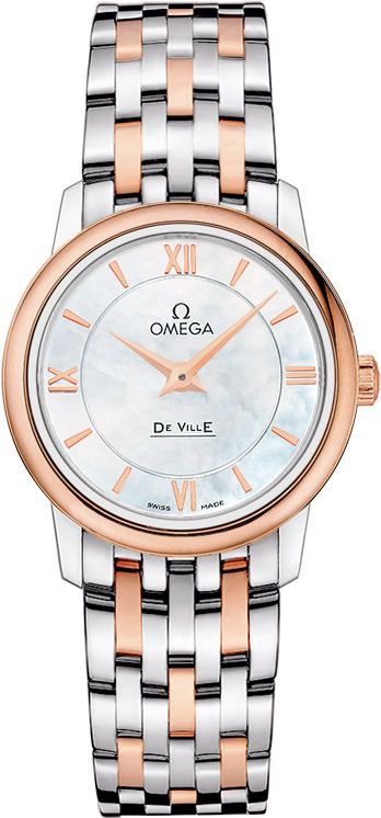 Omega Prestige 27.4 mm Watch in MOP Dial For Women - 1