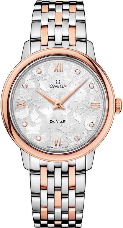 Omega Prestige 32.7 mm Watch in Silver Dial For Women - 1