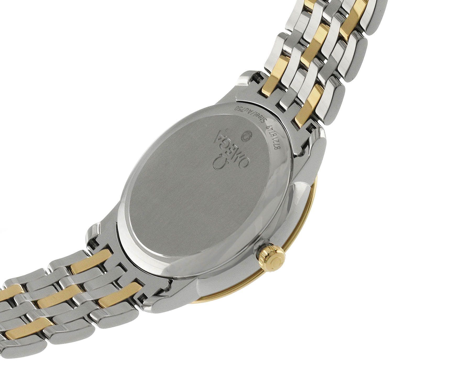 Omega De Ville Prestige Yellow Dial 36.8 mm Automatic Watch For Men - 3