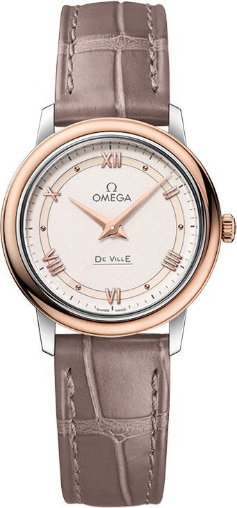 Omega De Ville Prestige White Dial 27.4 mm Quartz Watch For Women - 1