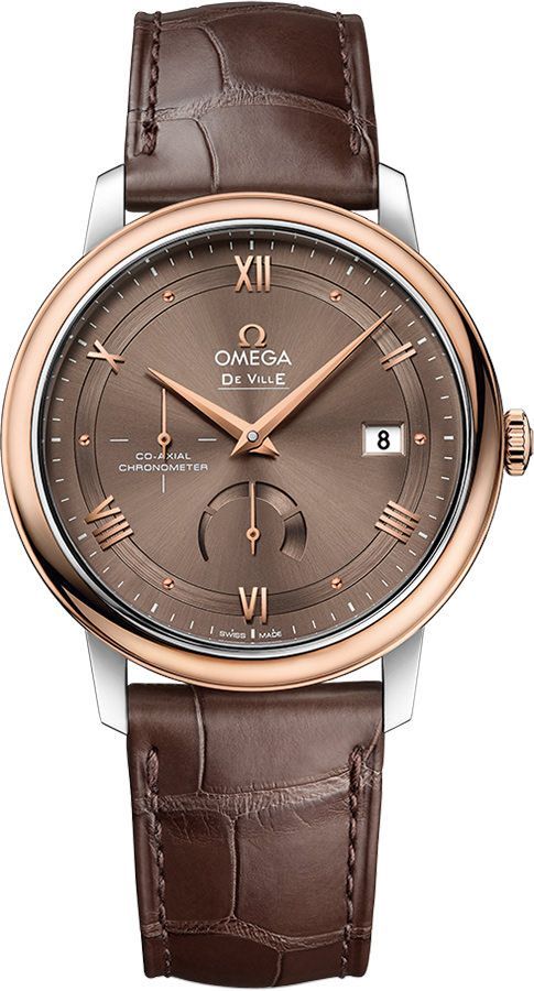 Omega De Ville Prestige Brown Dial 39.5 mm Automatic Watch For Men - 1