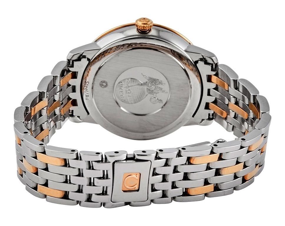 Omega De Ville Prestige Silver Dial 32.7 mm Quartz Watch For Women - 3
