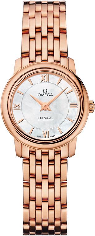 Omega De Ville Prestige MOP Dial 24.4 mm Quartz Watch For Women - 1