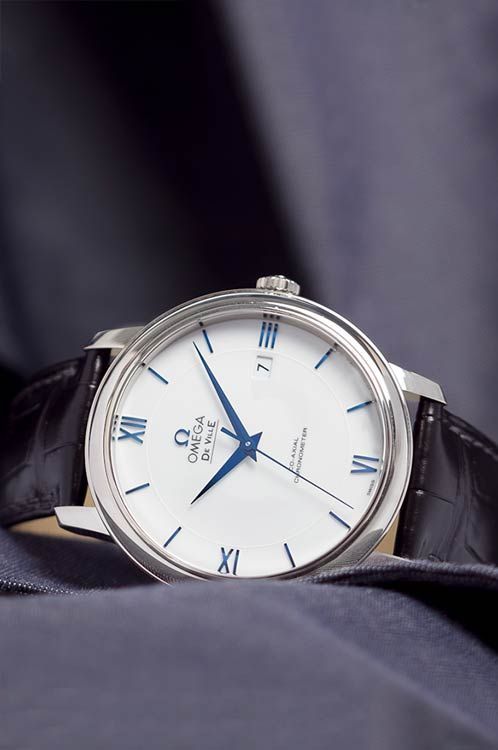 Omega De Ville Prestige White Dial 39.5 mm Automatic Watch For Men - 3