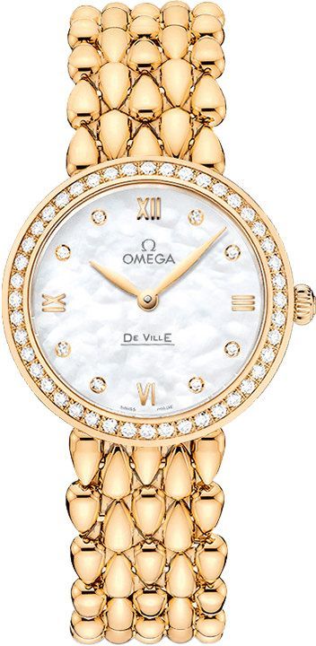 Omega De Ville Prestige MOP Dial 27.4 mm Quartz Watch For Women - 1