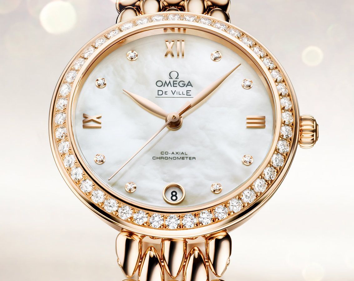 Omega De Ville Prestige MOP Dial 32.7 mm Automatic Watch For Women - 3