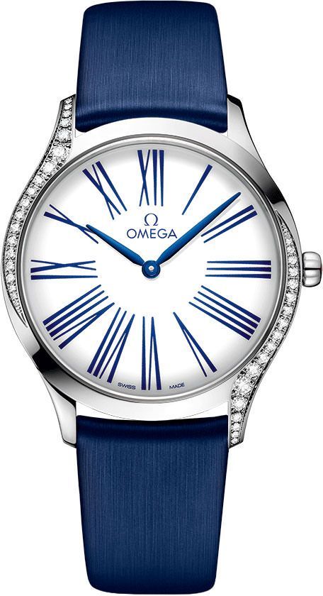 Omega De Ville Trésor White Dial 36 mm Quartz Watch For Women - 1