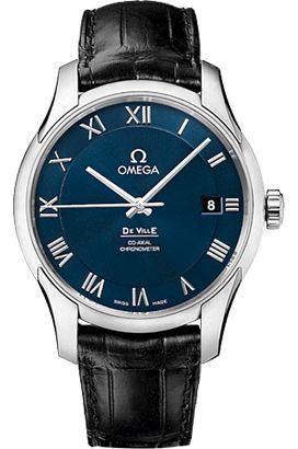 Omega De Ville  Blue Dial 41 mm Automatic Watch For Men - 1