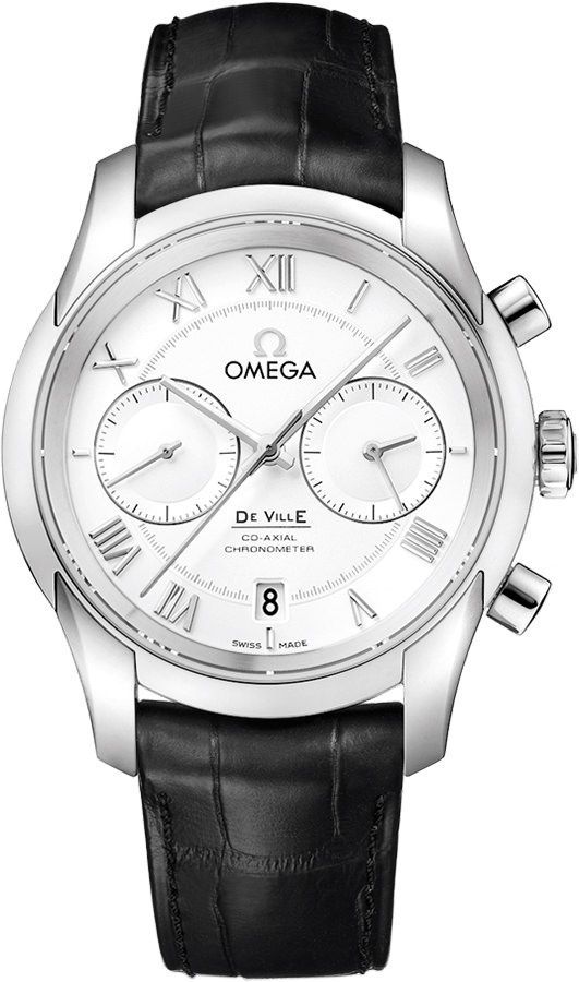 Omega De Ville  Silver Dial 42 mm Automatic Watch For Men - 1