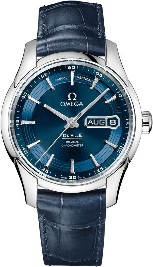 Omega De Ville  Blue Dial 41 mm Automatic Watch For Men - 1