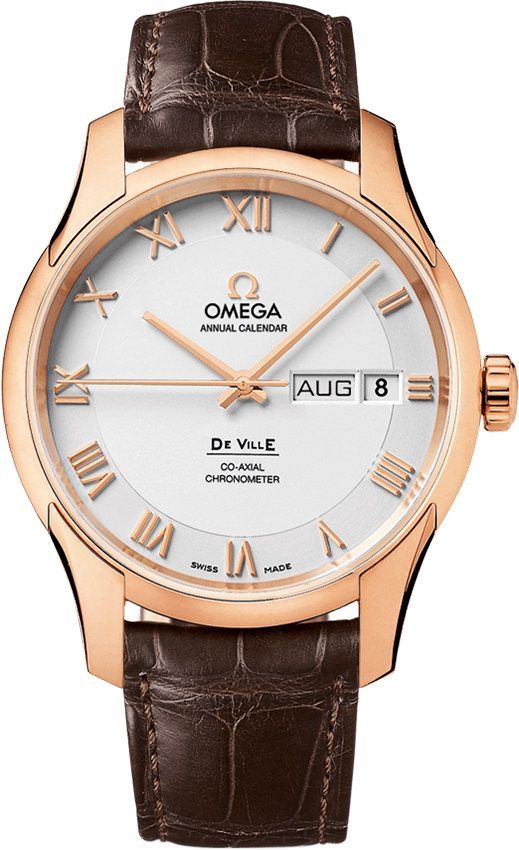 Omega De Ville  Silver Dial 41 mm Automatic Watch For Men - 1