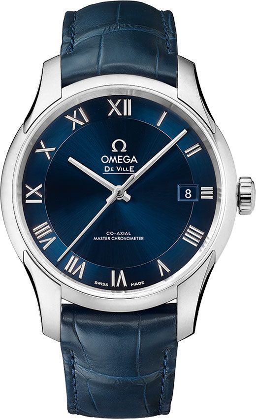 Omega De Ville Hour Vision Blue Dial 41 mm Automatic Watch For Men - 1