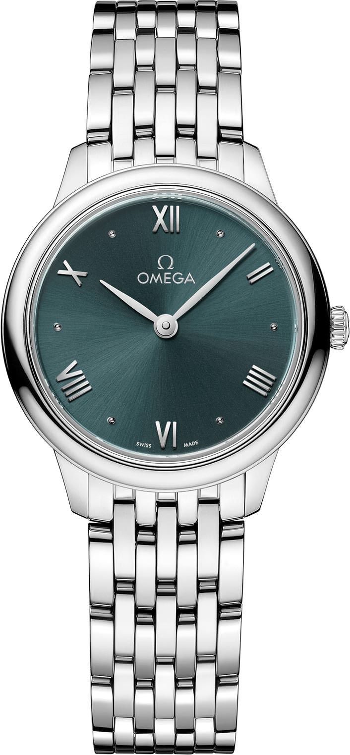 Omega De Ville Prestige Green Dial 27.5 mm Quartz Watch For Women - 1