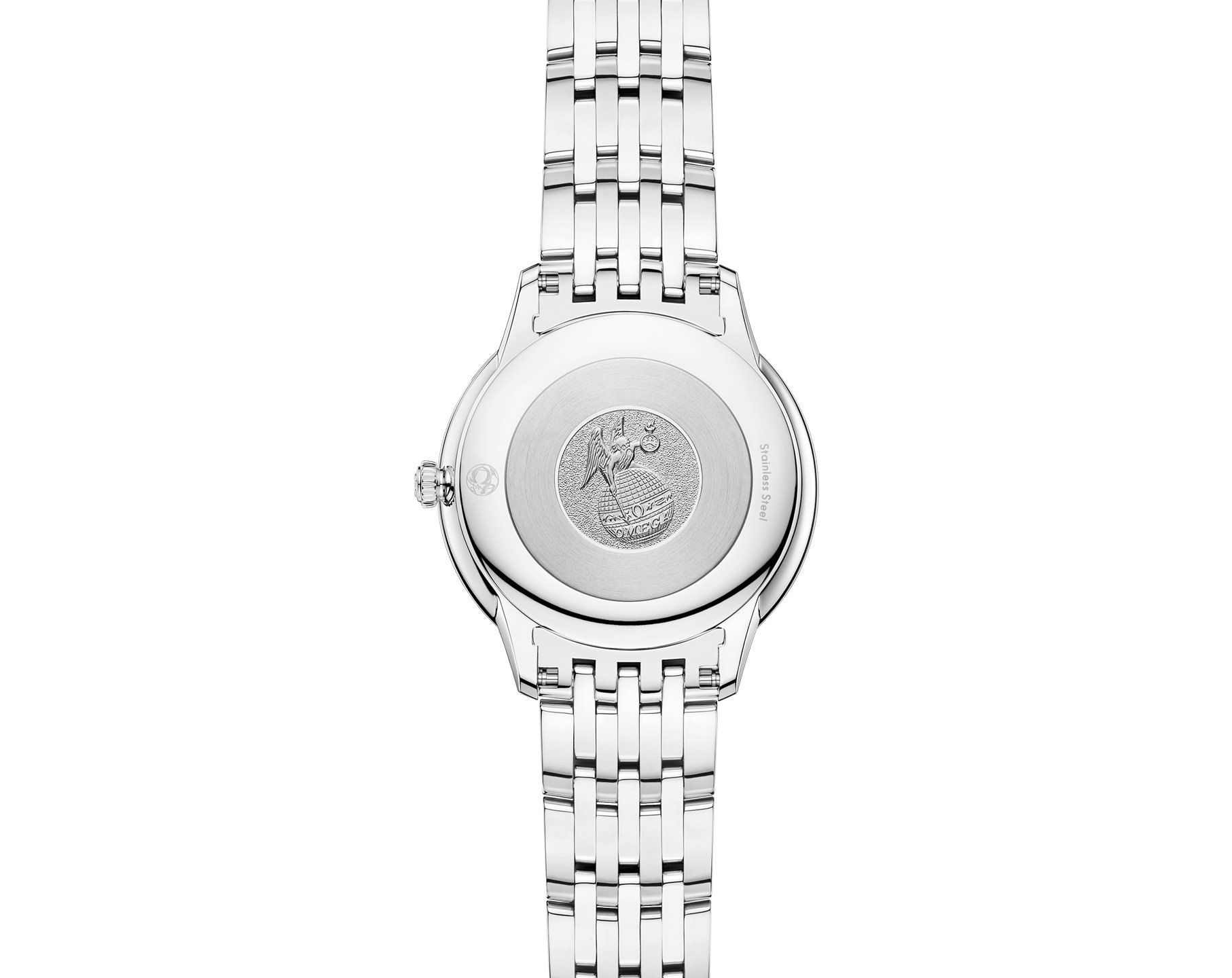 Omega De Ville Prestige White Dial 30 mm Quartz Watch For Women - 2