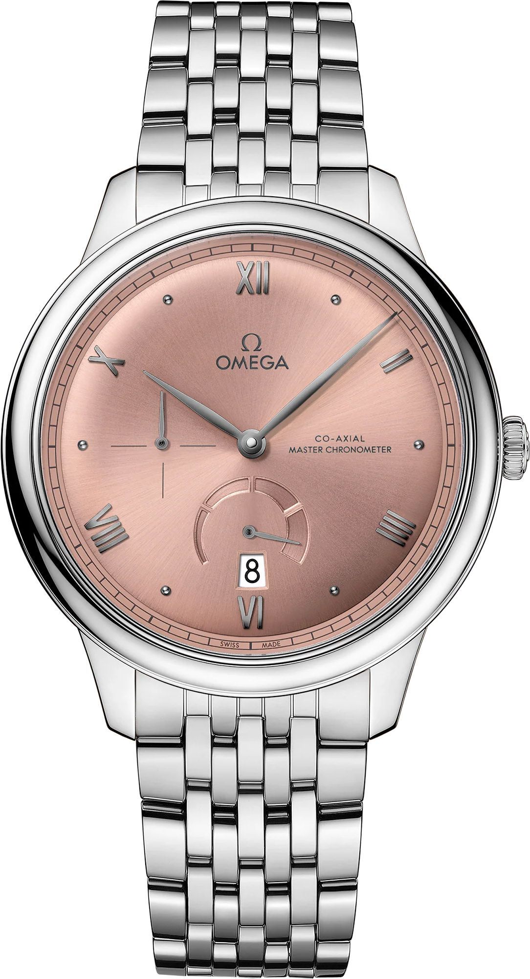 Omega De Ville Prestige Pink Dial 41 mm Automatic Watch For Men - 1